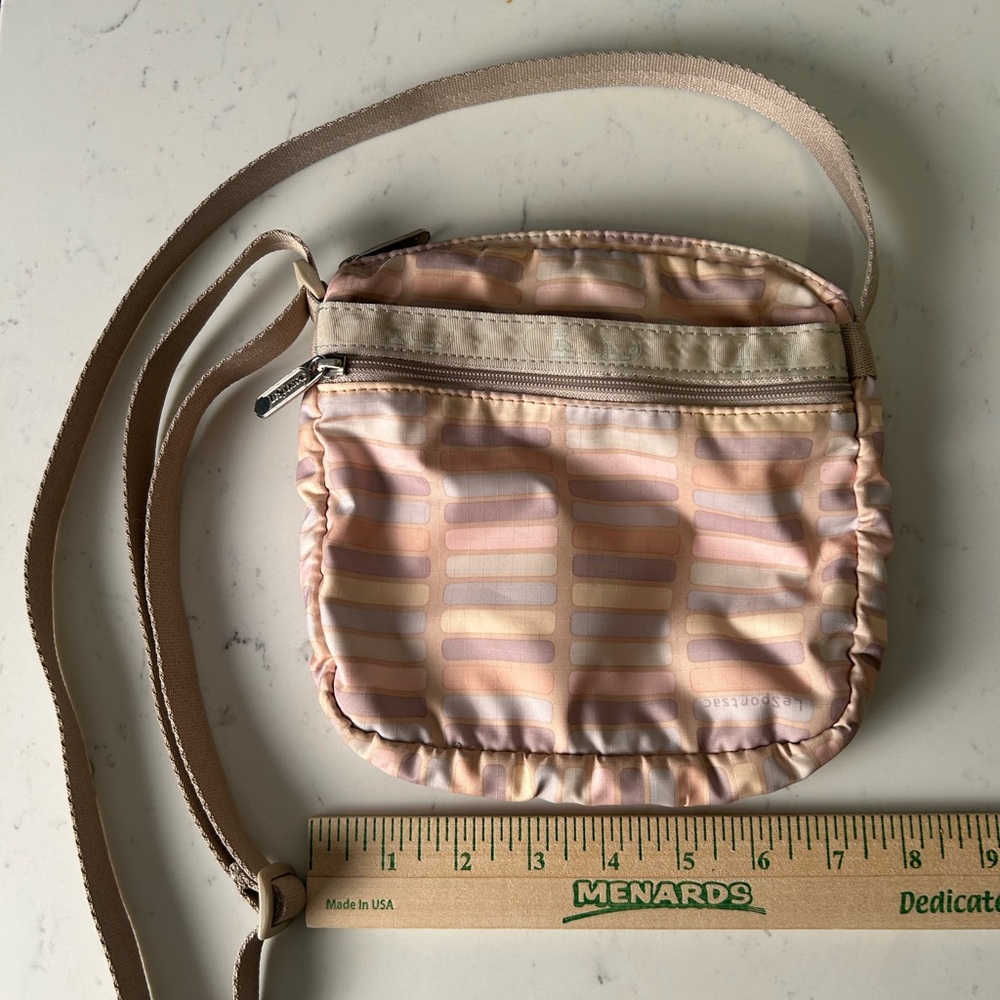 Le Sportsac Pastel Pink Crossbody Bag